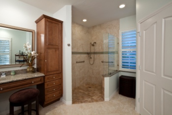 Remodeled bathroom in Opa Locka, FL by Brenner Cox